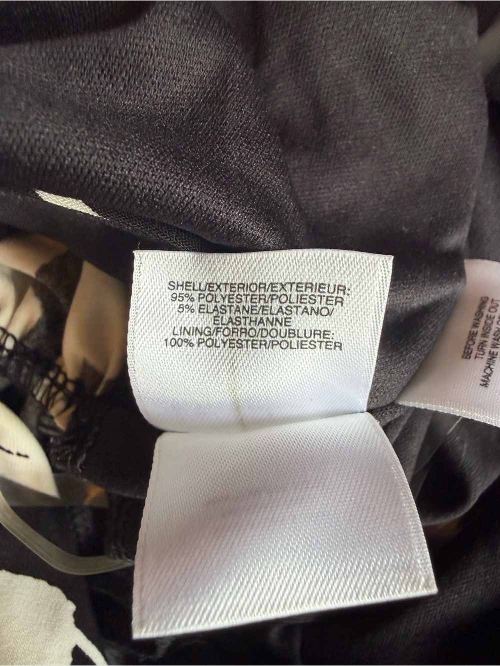 Anne Klein Black Knit Top with Logo Tag - Picture 7 of 7